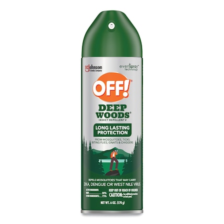 Deep Woods Insect Repellent, 6 Oz Aerosol, PK12